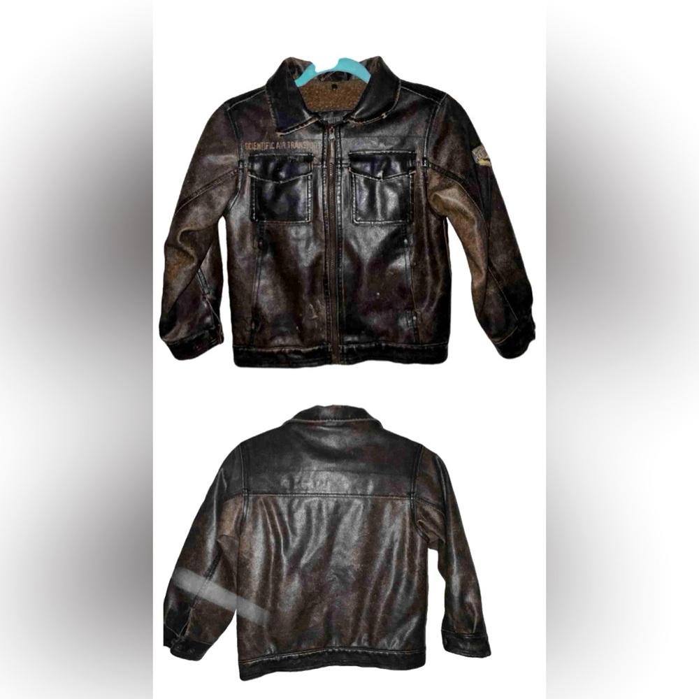 Genuine Vintage Leather Fighter Pilot Bomber Jacket